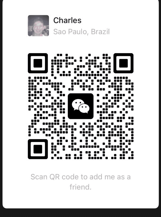 QR Code do WeChat — China Desk (sócio Charles Chuu Matias)